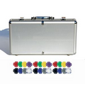 300 Poker Chips & Cards Dice w/ Aluminum Case